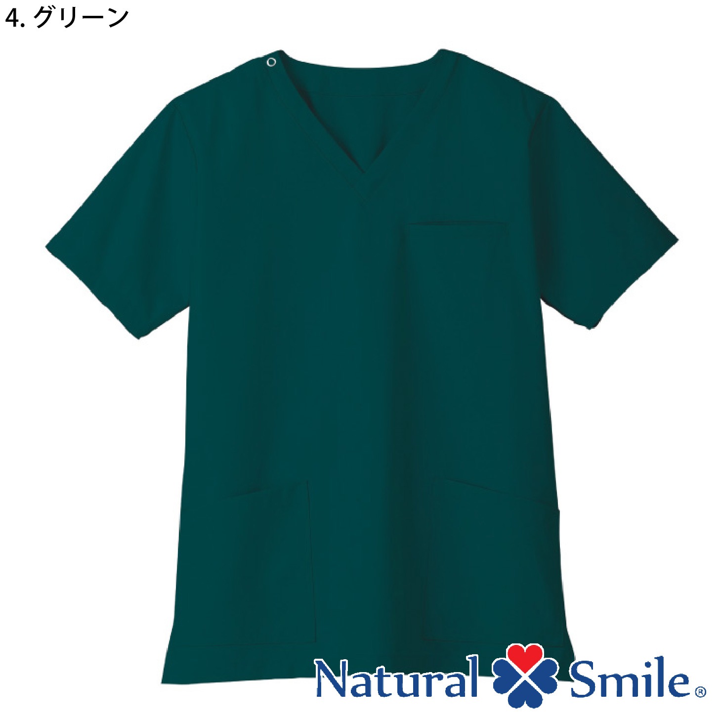 [NaturalSmile] TB4502U ユニセックススクラブ