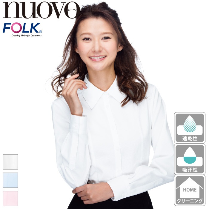 [nuovo] FB752E ブラウス(長袖)