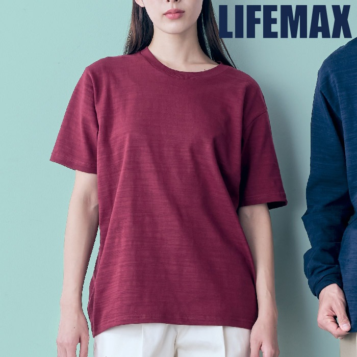 [LIFEMAX] MS1143 スラブTシャツ