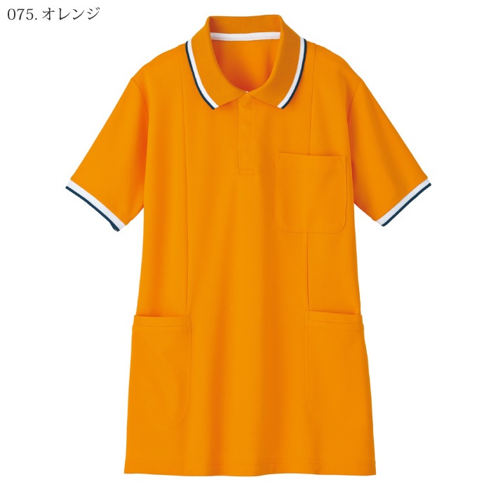 自重堂 [WHISeL] WH90338 半袖ロングポロシャツ