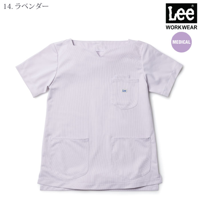 [リー] LMS43001 レディーススクラブ