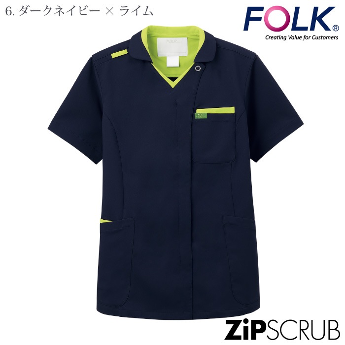 [FOLK] 7107SC ジップスクラブ