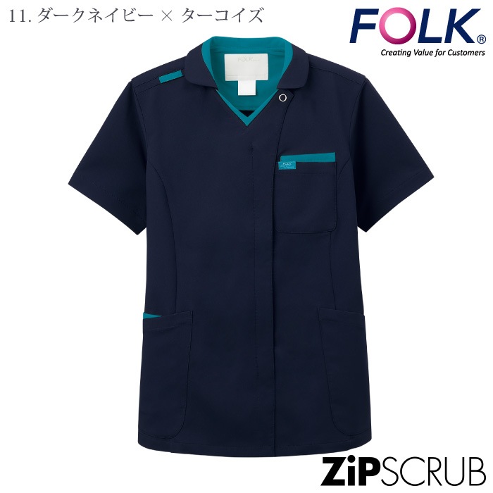 [FOLK] 7107SC ジップスクラブ