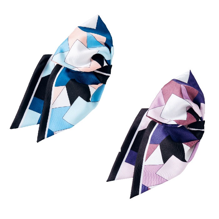 [nuovo] OR71 クリップ付きリボンスカーフ