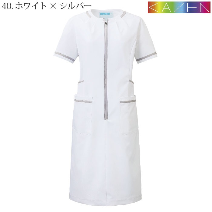 [KAZEN] 783 ワンピース半袖 2枚セット