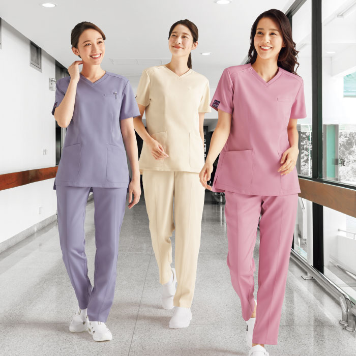 [PANTONE] 6022SC レディスパンツ