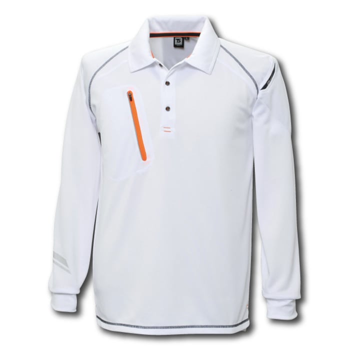 [TS Design] 5075 FLASH 長袖ポロシャツ