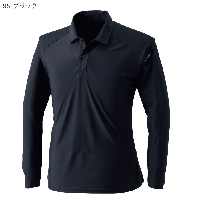 [TS Design] 8075 クールアイス長袖ポロシャツ