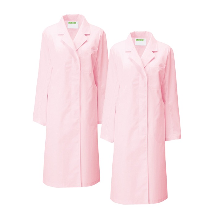 [KAZEN] 120 レディス診察衣S型長袖 2着セット