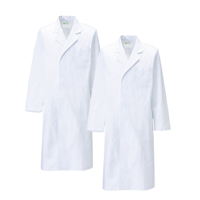 [KAZEN] 110 メンズ診察衣S型長袖 2着セット
