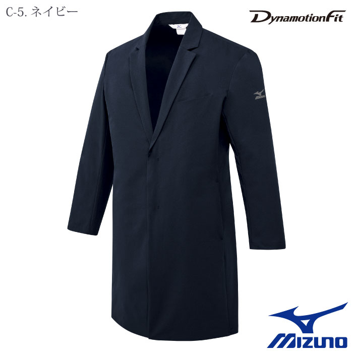ミズノ] MZ0309 ドクターコート(長袖) [男]-白衣のワークランド