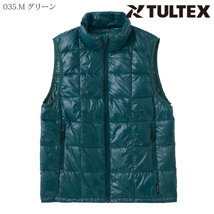 TULTEX] 22510 軽量ダウンベスト-医療白衣と介護ユニフォームの専門店