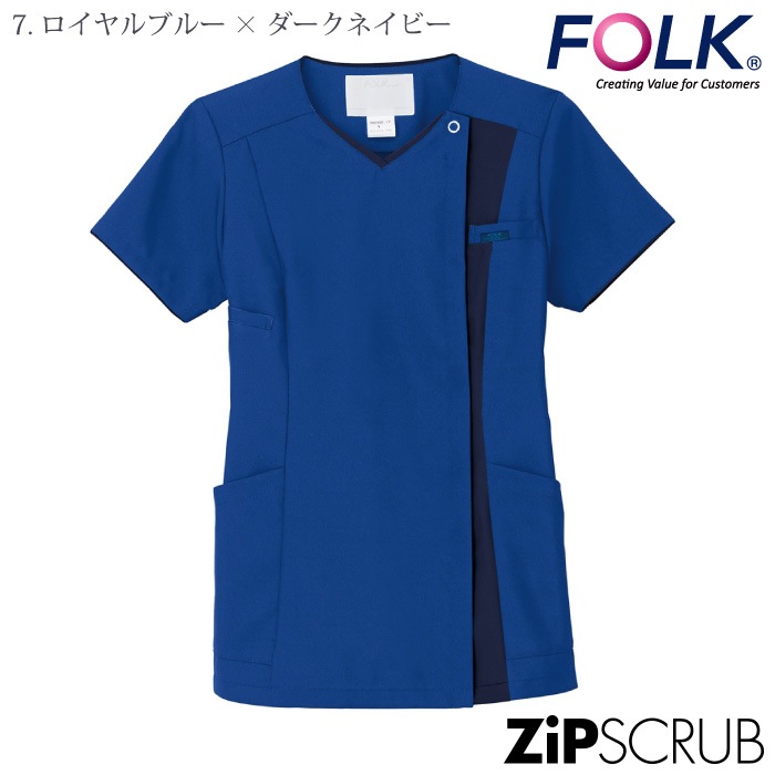 [FOLK] 7023SC レディスジップスクラブ