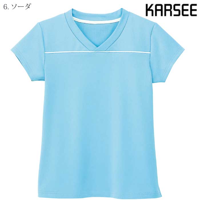 [KARSEE] HM1589 VネックTシャツ