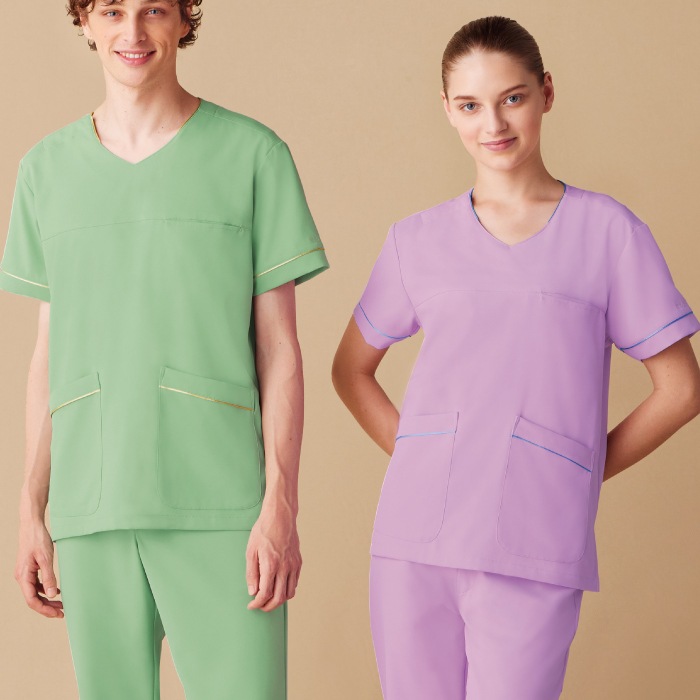 [ミッシェルクラン] MK0065 スクラブ（兼用）