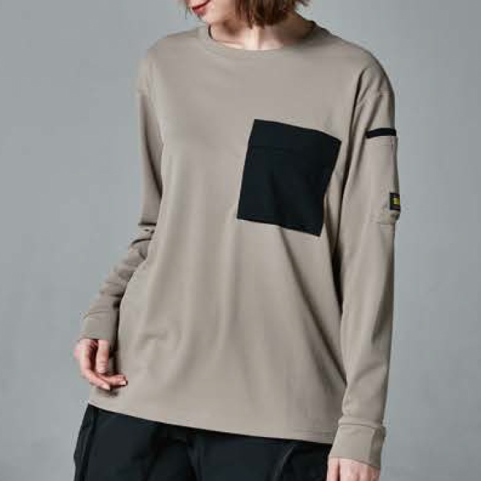 TS Design] 55351 ニッカーズドライロングスリーブTシャツー医療白衣と