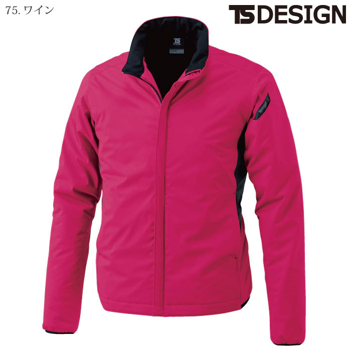 [TS Design] 6636 ES防風ストレッチライトウォームジャケット