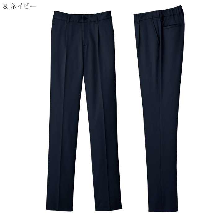 [FACE MIX] FP6311L レディスストレッチゆったりチノ