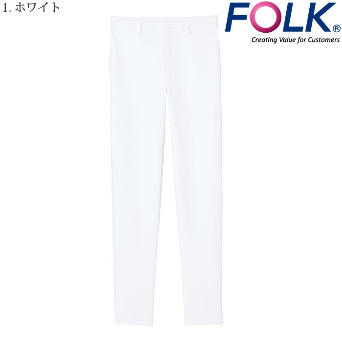 [FOLK] 6008NS フィットストレートパンツ