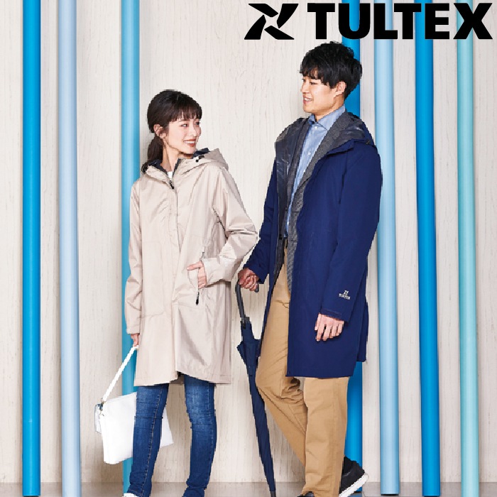 TULTEX] LX51192 ストレッチレインコート