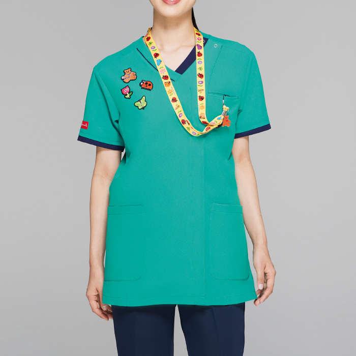 ミセス・グロスマン] MG0001 ファスナースクラブ［兼用］-医療白衣と