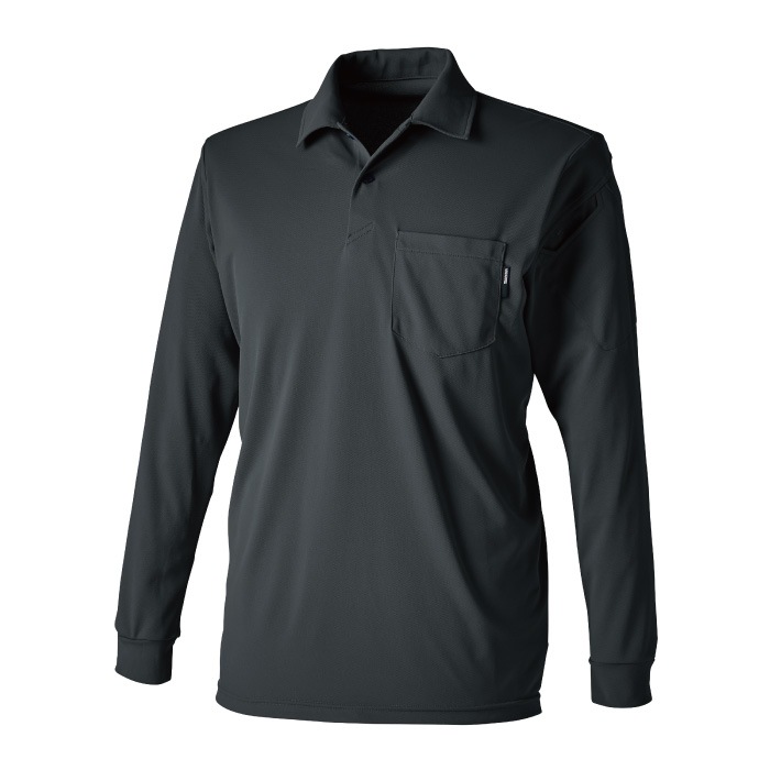 [TS Design] 6075 ドライロングスリーブポロシャツ