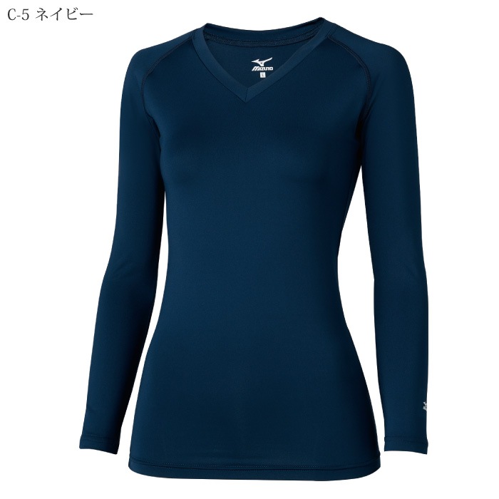 [ミズノ] MZ0154 アンダーウエア9分袖(女)
