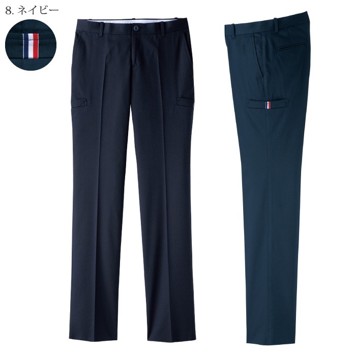 [FACE MIX] FP6304L レディースサイドポケットパンツ