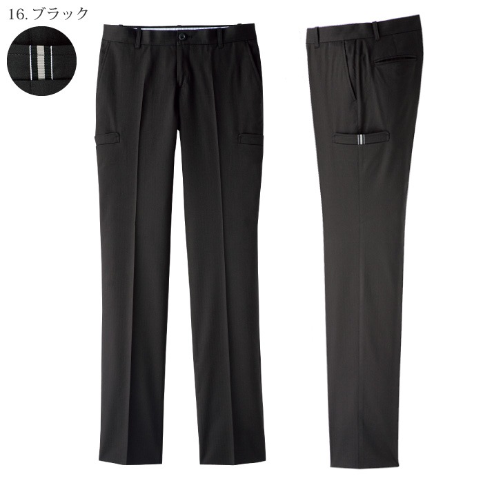 [FACE MIX] FP6304L レディースサイドポケットパンツ