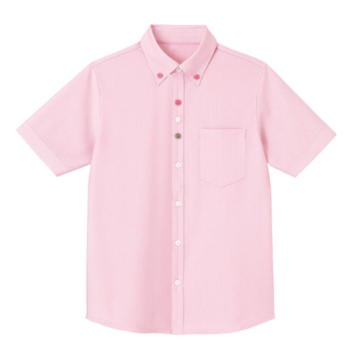 [KARSEE] HM2419 半袖ニットシャツ