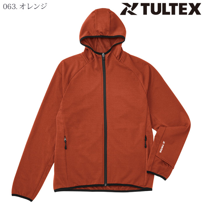TULTEX] 24594 ブロックフリースパーカ（レディース）ー医療白衣