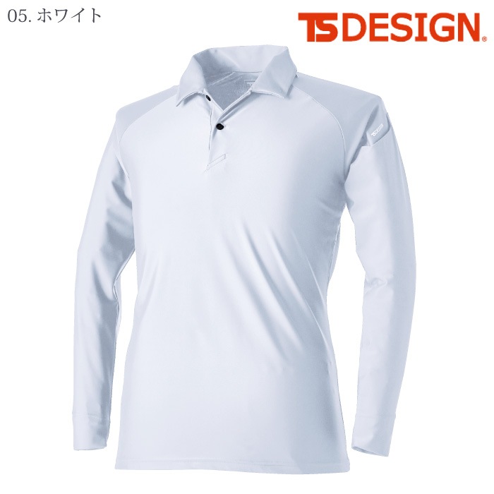 [TS Design] 80751 クールアイス長袖ポロシャツ