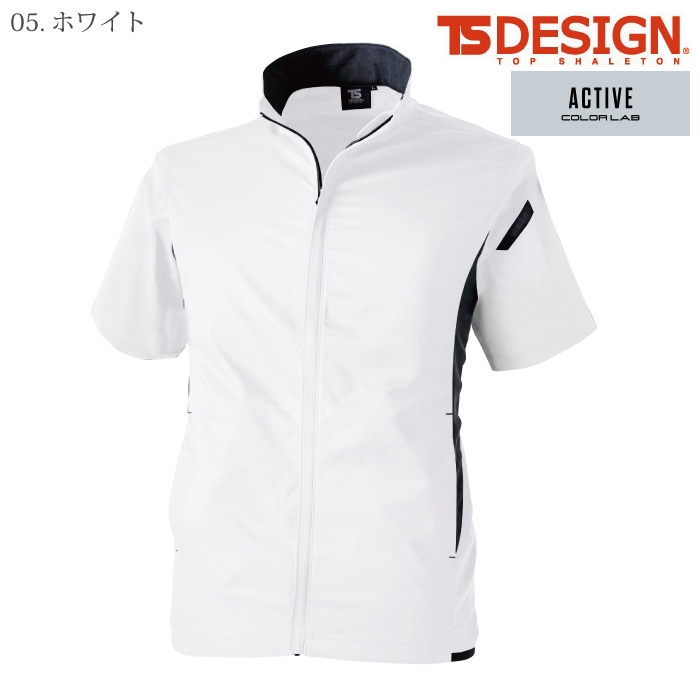[TS Design] 6656 ESスーパーライトストレッチショートスリーブジャケット