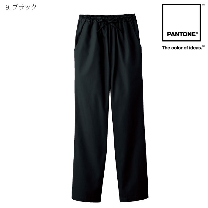 [PANTONE] 6012SC レディスストレートパンツ