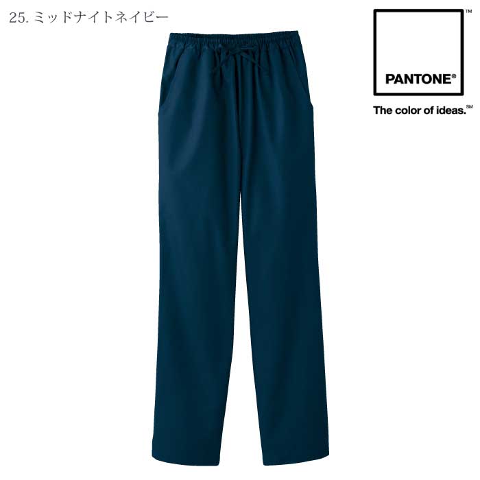 [PANTONE] 6012SC レディスストレートパンツ