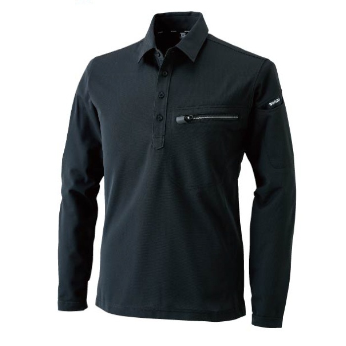 [TS Design] 81305 ES ワークニットロングポロシャツ