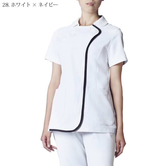 [KAZEN] 059 レディスジャケット半袖 2枚セット