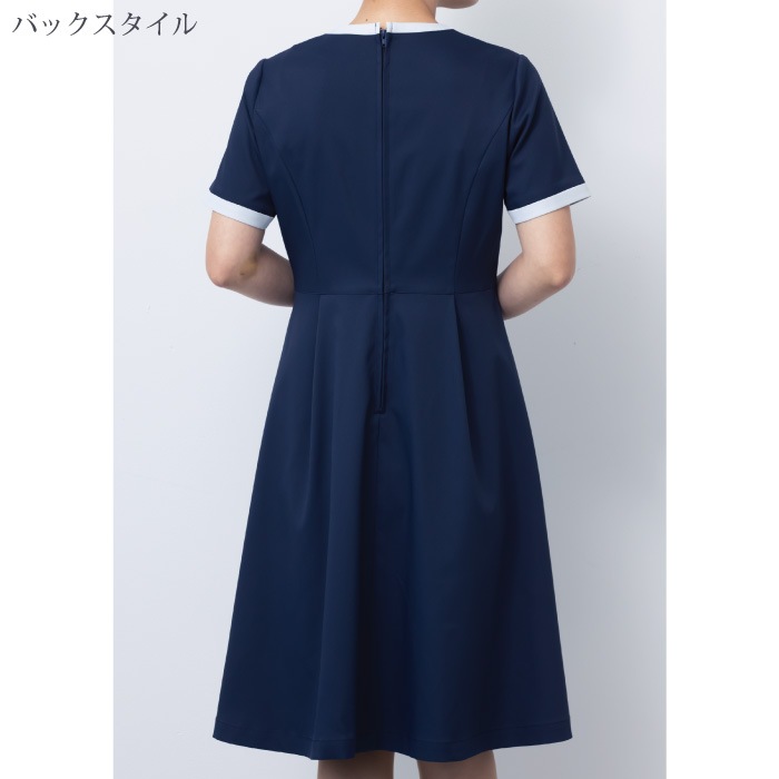 [KAZEN] KZN326 ワンピース半袖 2着セット