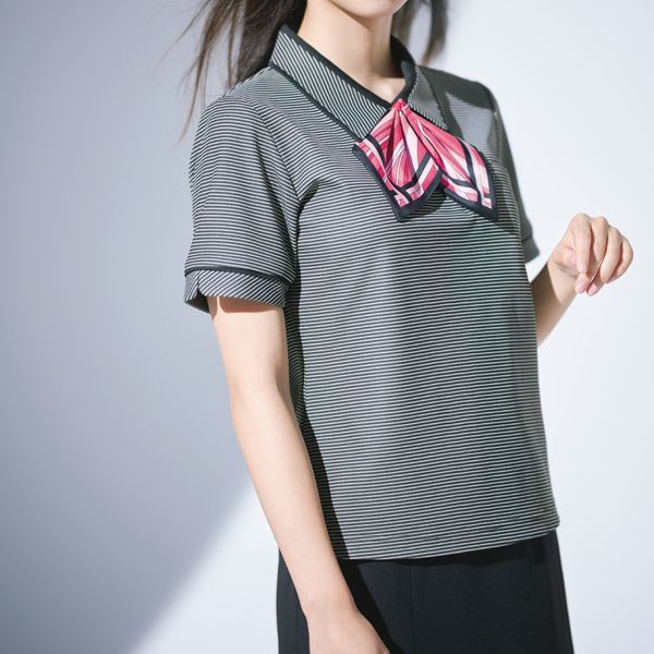 KARSEE [ENJOY] ESP557 ポロシャツ（リボンつき）