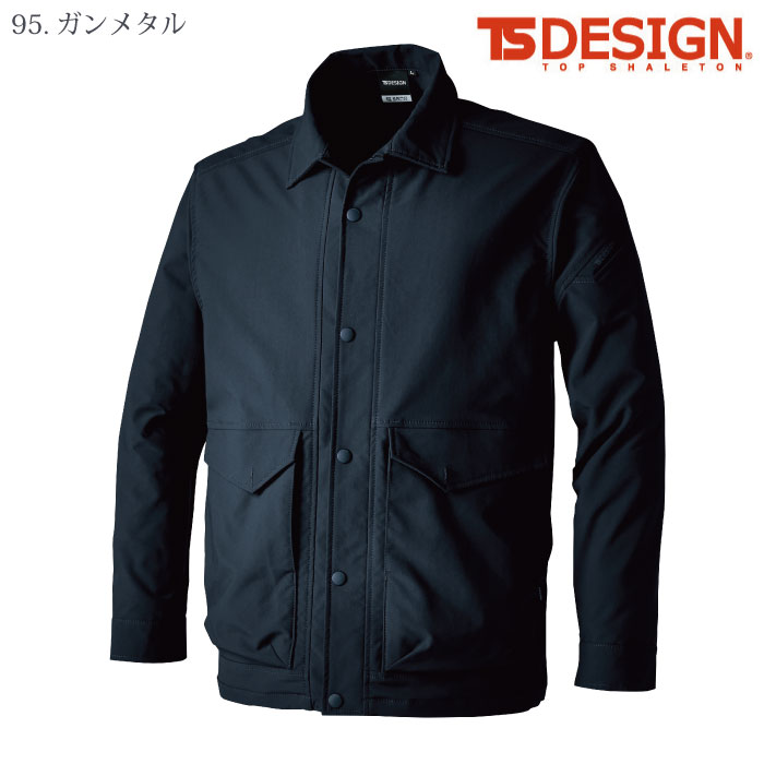 [TS Design] 4617 エコハイブリッドダブルクロスコーチジャケット