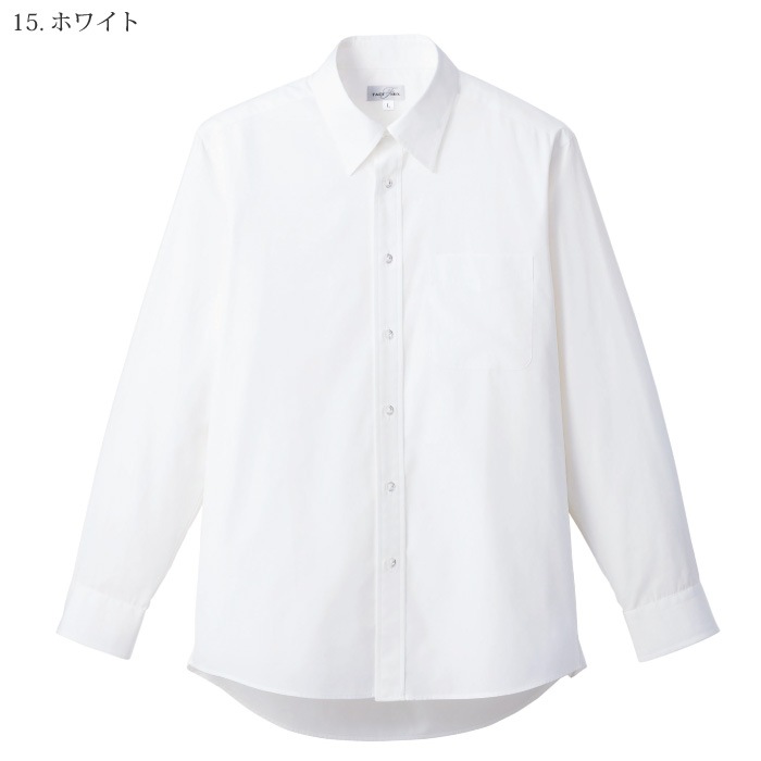 [FACE MIX] FB4534U ブロードレギュラーカラー 長袖シャツ