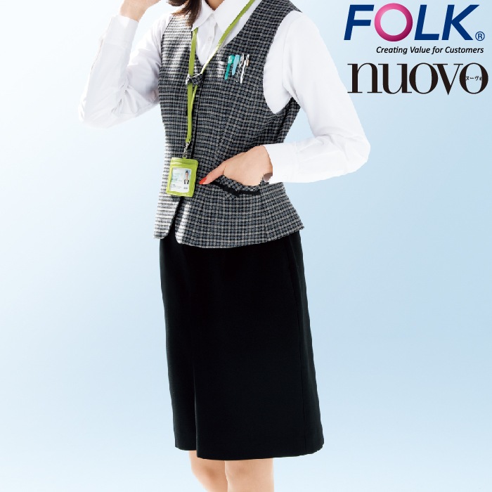 [nuovo] FS45877 バックアップウエスト タイトスカート