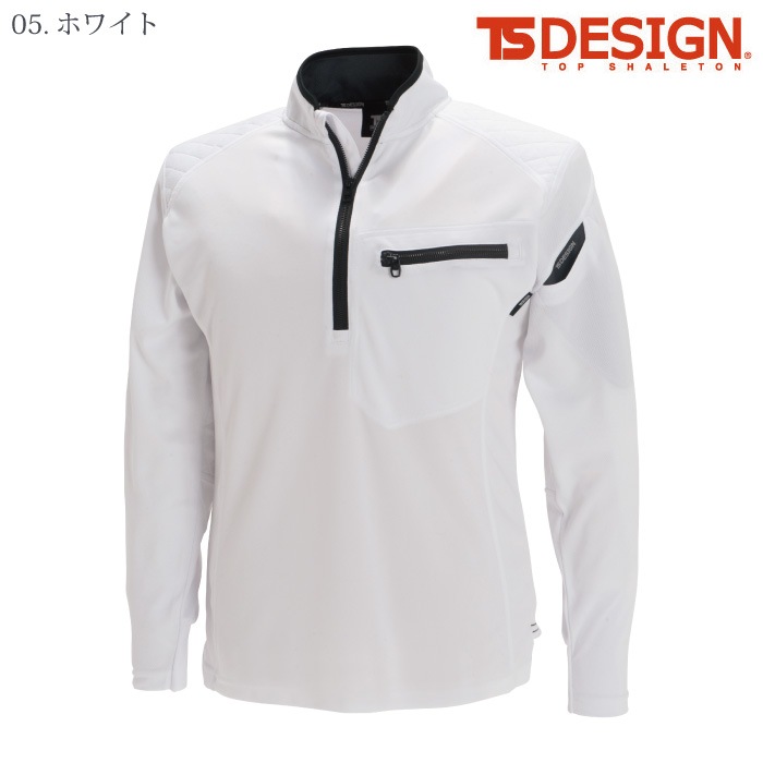 [TS Design] 846305 ワークニットロングシャツ