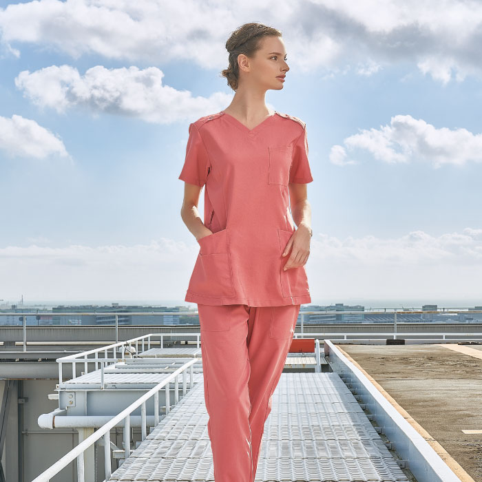 [Dickies] 7071SC レディススクラブ