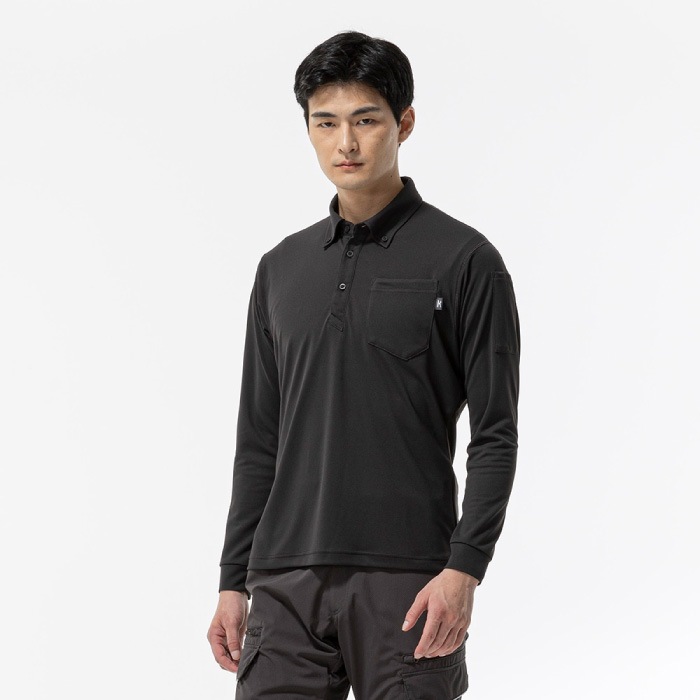 [ミズノ] F2JAC111 ワークボタンダウン ポロシャツ(制電／長袖)