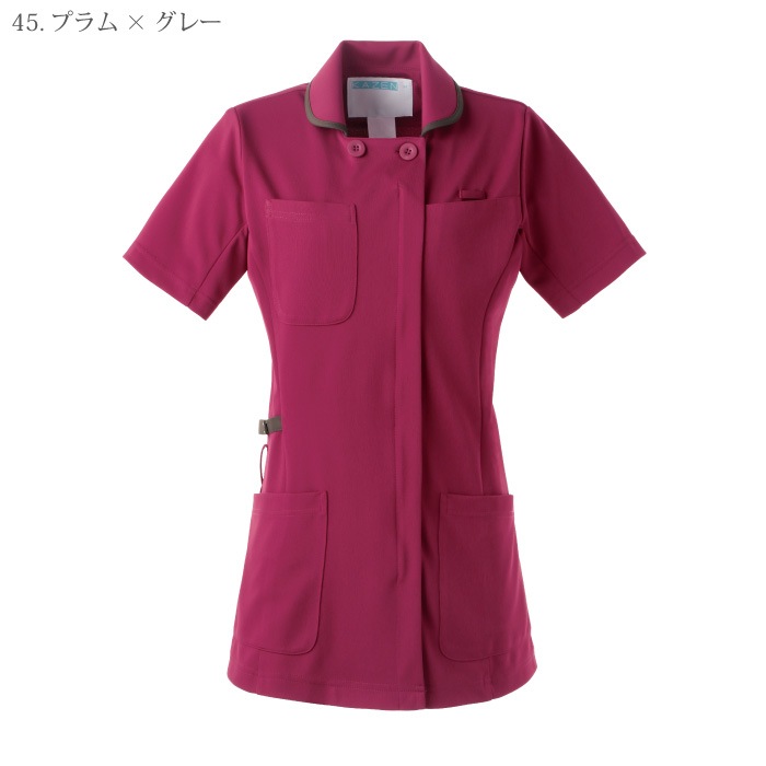 [KAZEN] 980 レディスジャケット半袖 2枚セット