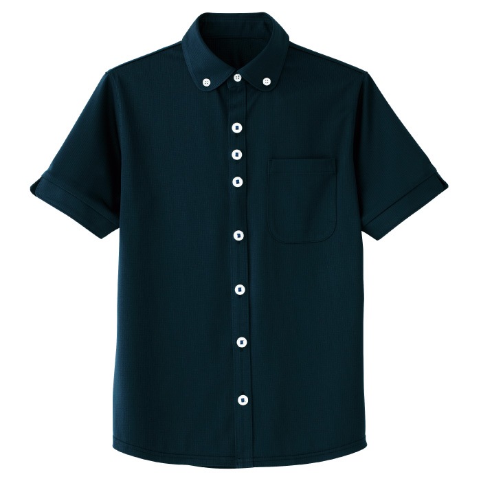 [KARSEE] HM2649 半袖ニットシャツ