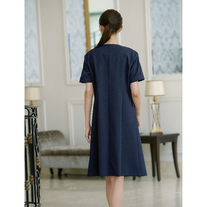 [KAZEN] KZN321 ワンピース半袖 2枚セット