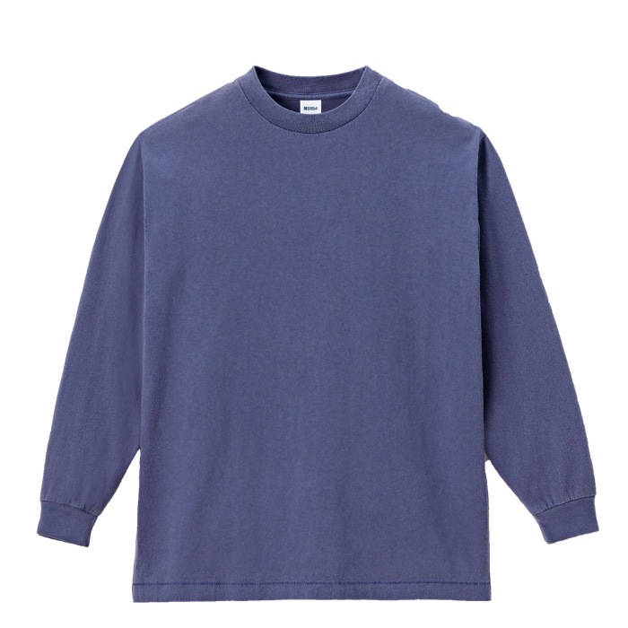 [LIFEMAX] MS1171 6.5オンスピグメントダイロングスリーブTシャツ