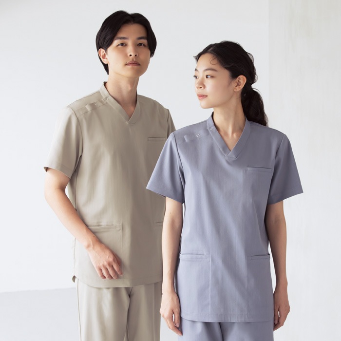 [KAZEN] KZN550 テーパードスラックス（男女兼用） 2本セット